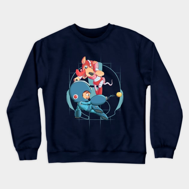 Mega Man Crewneck Sweatshirt by Susto